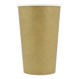 Paper Cup Kraft ECO 16Oz/480ml Ø9cm (50 Units)