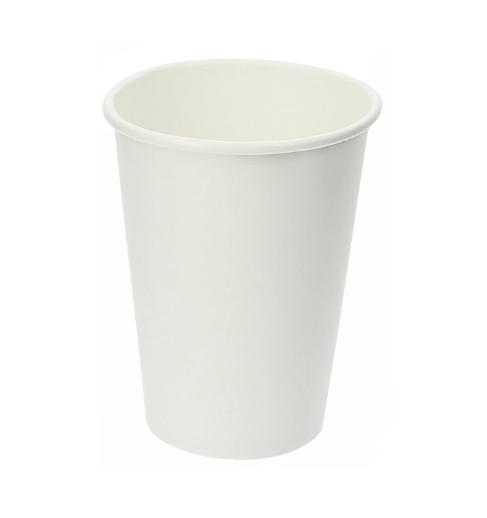 Paper Cup White 16 Oz/500ml Ø9,0cm (50 Units) Paper Cup White 16 Oz/500ml Ø9,0cm (50 Units)