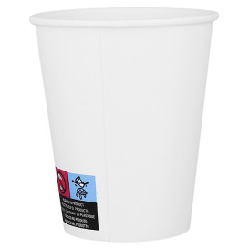 Paper Cup White ECO 8Oz/240ml Ø8cm (1.000 Units)