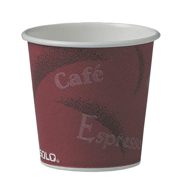 Paper Cup "Bistro" 4 Oz/120ml Ø6,2cm (50 Units) 