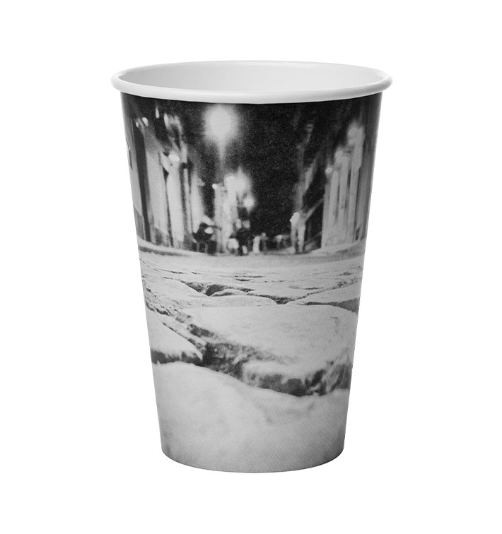 Paper Cup "Parisian" 16 Oz/500ml Ø8,9cm (1000 Units) Paper Cup "Parisian" 16 Oz/500ml Ø8,9cm (1000 Units)
