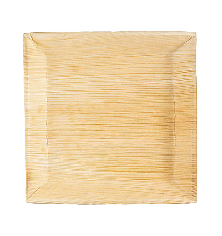 Palm Leaf Plate Square Shape 27x27cm (6 Units) 