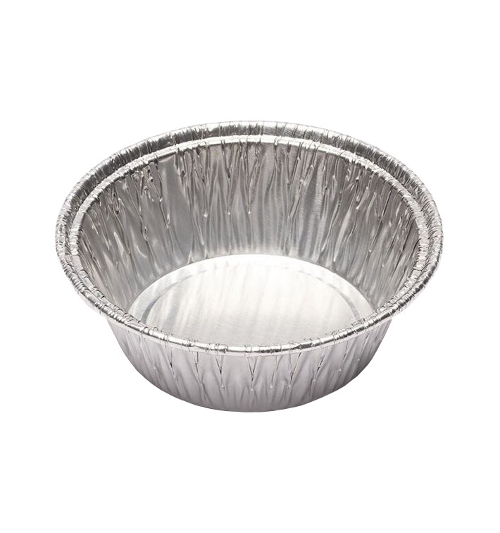 Foil Pan Pastry Round Shape 60ml (4000 Uds) Foil Pan Pastry Round Shape 60ml (4000 Uds)