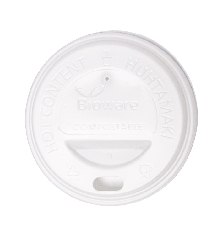 Lid for Paper Cup Hole White 6Oz/8Oz Ø7,0cm (100 Units) Lid for Paper Cup Hole White 6Oz/8Oz Ø7,0cm (100 Units)