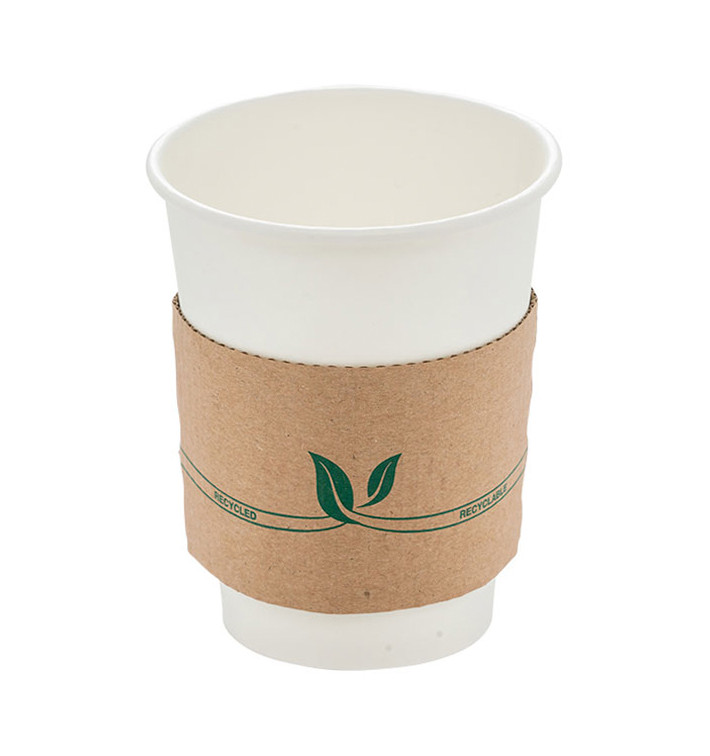 Paper Cup Sleeve Corrugated 12 / 20 Oz (100 Units) Paper Cup Sleeve Corrugated 12 / 20 Oz (100 Units)