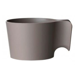 Plastic Cup Holder PP Grey (12 Units)