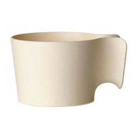 Plastic Cup Holder PP Vanille (12 Units)