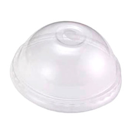 Plastic Dome Lid PET Clear Ø7,8cm (50 Units)