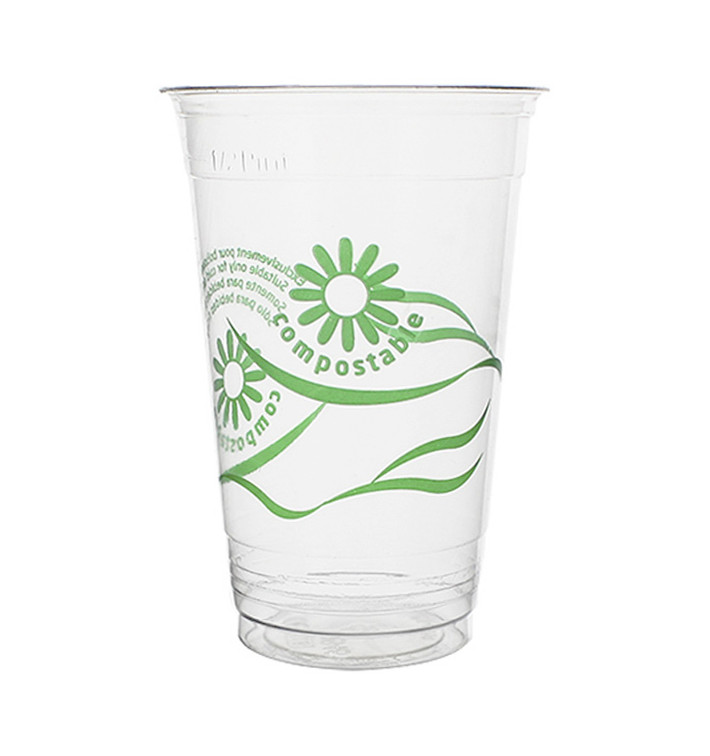 Cornstarch Cup PLA "Green Spirit" Clear 330ml (1250 Units) Cornstarch Cup PLA "Green Spirit" Clear 330ml (1250 Units)