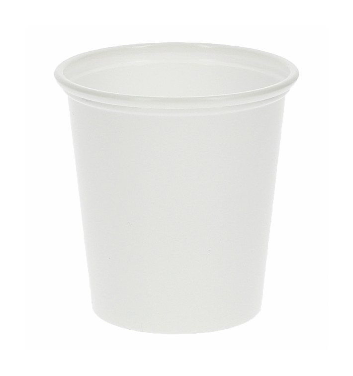 Plastic Shot PS White 100 ml (50 Units) Plastic Shot PS White 100 ml (50 Units)