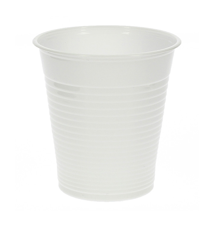 Plastic Cup PP White 200 ml (3.000 Units) Plastic Cup PP White 200 ml (3.000 Units)