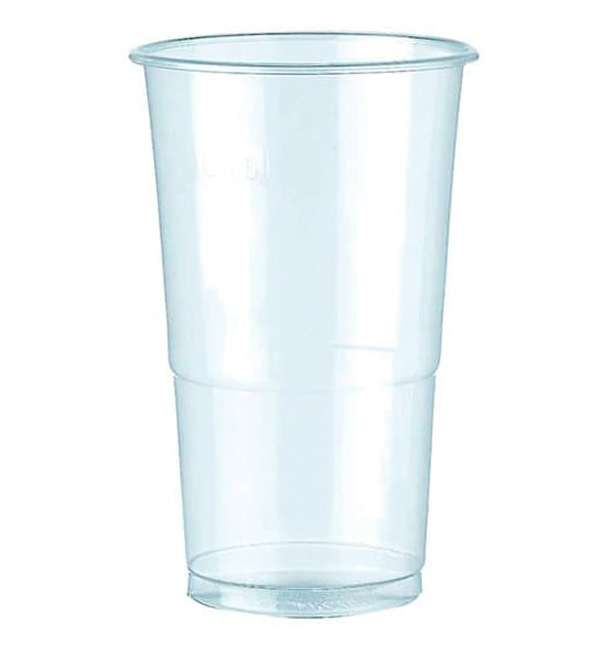 Plastic Cup PP Clear 515ml Ø9,0cm (1350 Units)