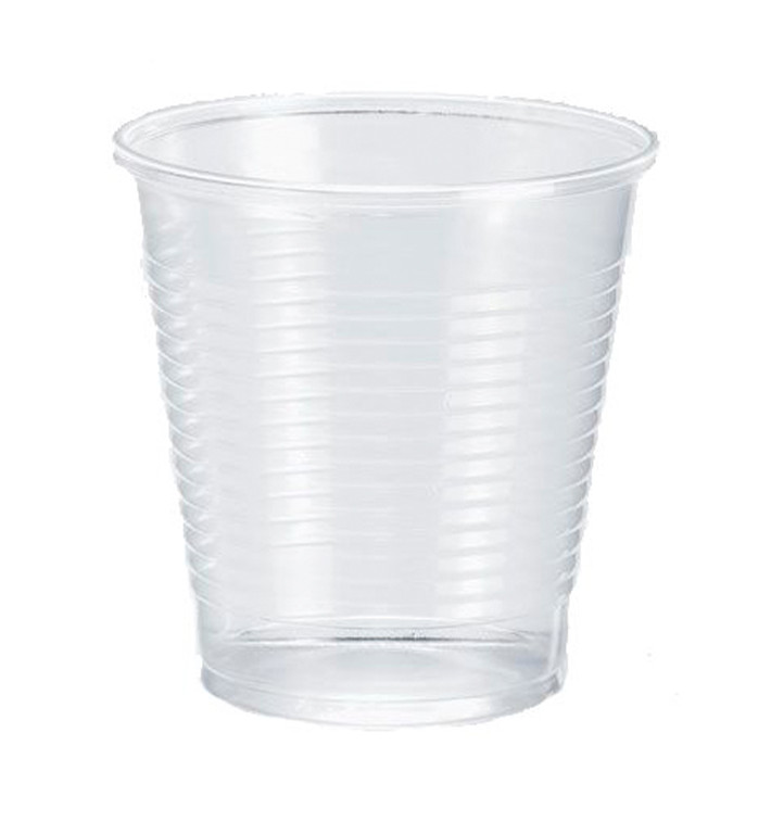 Plastic Cup PP Clear 166ml Ø7,0cm (100 Units) Plastic Cup PP Clear 166ml Ø7,0cm (100 Units)