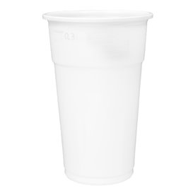 Plastic Cup PP Clear 300ml Ø7,7cm (50 Units) 