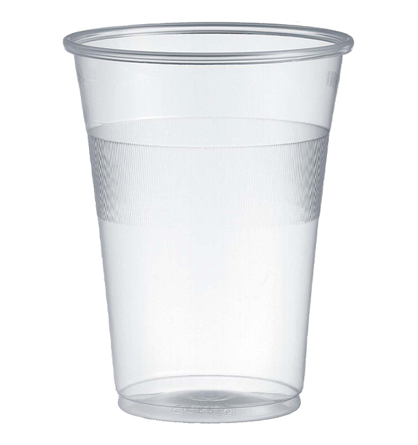 Plastic Cup PP Clear 300ml Ø7,7cm (50 Units) 
