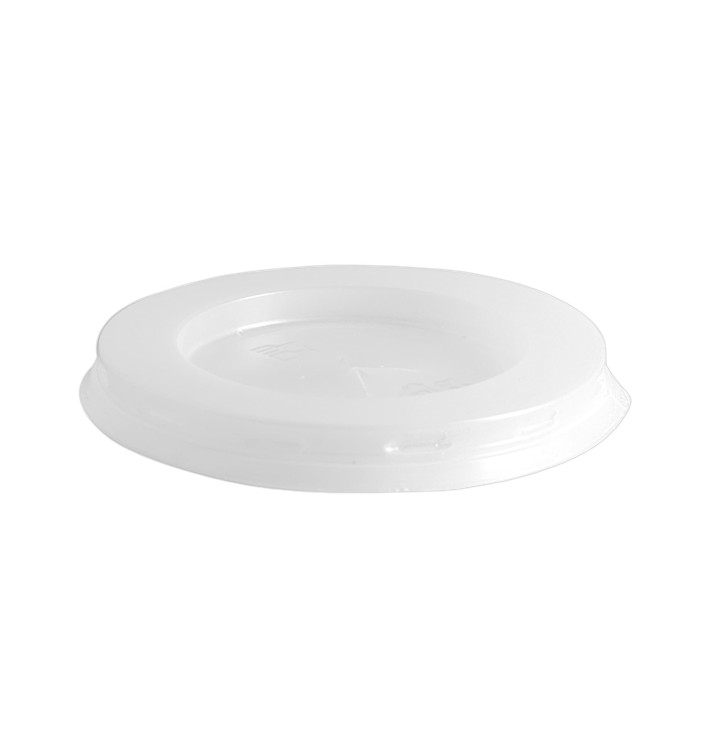 Plastic Lid PS Ø7,7cm for Cup 300ml (100 Units) Plastic Lid PS Ø7,7cm for Cup 300ml (100 Units)