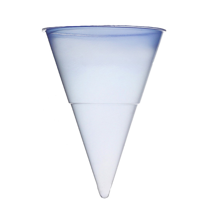 Plastic Cone for Water PP Blue 115 ml (200 Units) Plastic Cone for Water PP Blue 115 ml (200 Units)