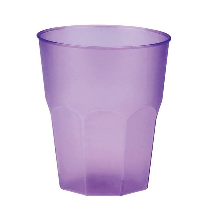 Plastic Cup PP "Frost" Lilac 270ml (20 Units) Plastic Cup PP "Frost" Lilac 270ml (20 Units)
