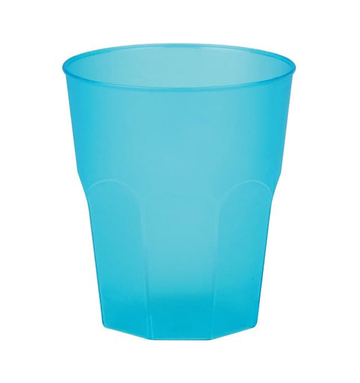 Plastic Cup PP "Frost" Turquoise 270ml (20 Units) 