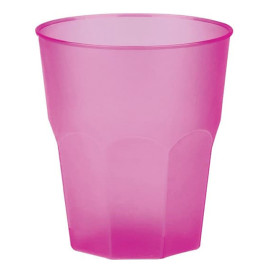 Plastic Cup PP "Frost" Fuchsia 270ml (420 Units)