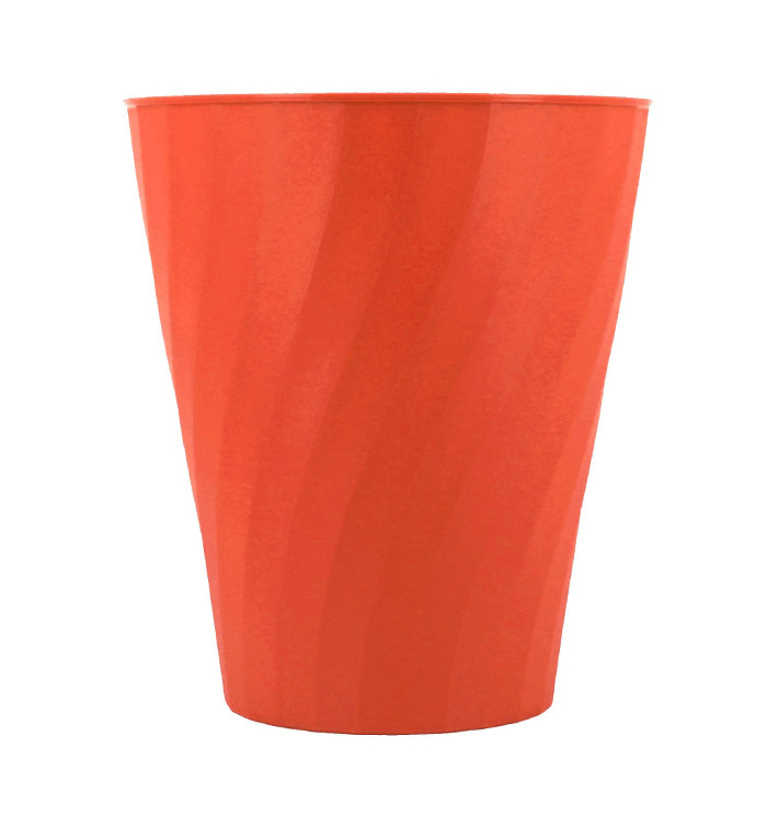 Plastic Cup PP "X-Table" Orange 320ml (8 Units) Plastic Cup PP "X-Table" Orange 320ml (8 Units)
