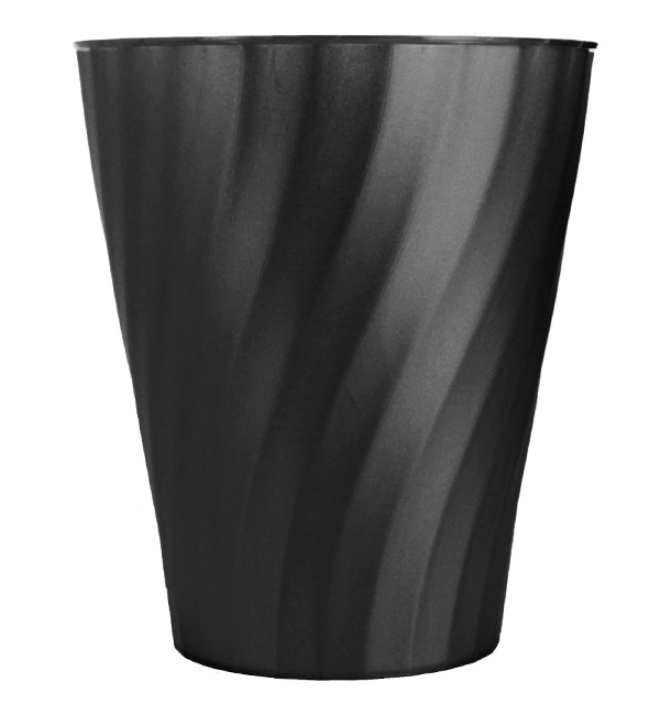 Plastic Cup PP "X-Table" Black 320ml (8 Units) 