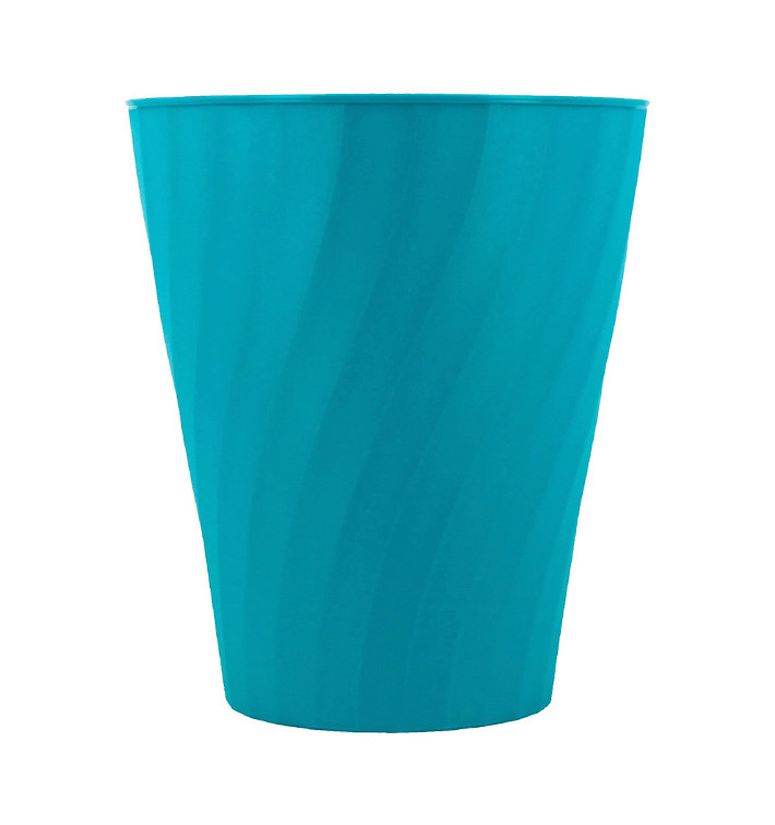 Plastic Cup PP "X-Table" Turquoise 320ml (8 Units) Plastic Cup PP "X-Table" Turquoise 320ml (8 Units)