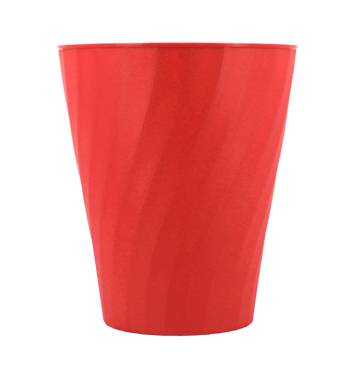 Plastic Cup PP "X-Table" Red 320ml (128 Units) Plastic Cup PP "X-Table" Red 320ml (128 Units)