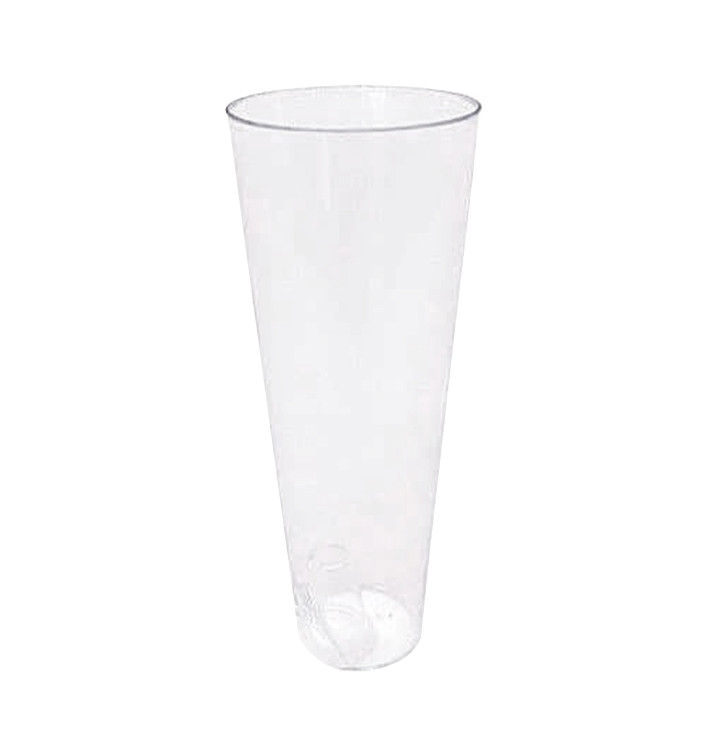 Plastic Flute Clear 140ml Ø4,8x12,2cm (200 Units) Plastic Flute Clear 140ml Ø4,8x12,2cm (200 Units)