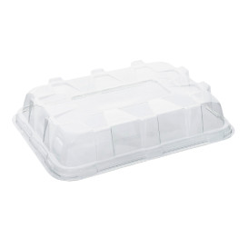 Plastic Lid for Tray Clear 35x24cm (25 Units) 