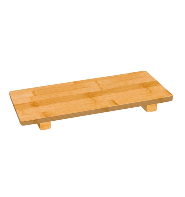 Bamboo Sushi Tray 30x11x2,5cm (1 Unit) Bamboo Sushi Tray 30x11x2,5cm (1 Unit)