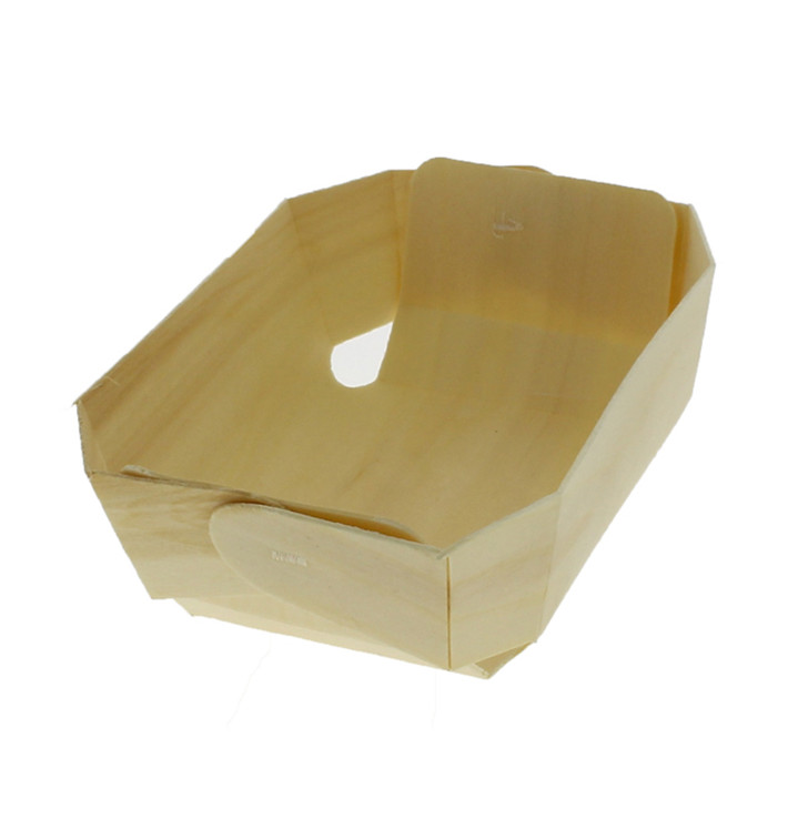 Wood Backing Tray 18,0x10,5x5,0cm (50 Units) Wood Backing Tray 18,0x10,5x5,0cm (50 Units)