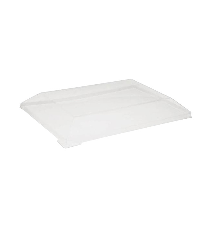 Plastic Lid PET Clear 15,5x8,5cm (100 Units) Plastic Lid PET Clear 15,5x8,5cm (100 Units)