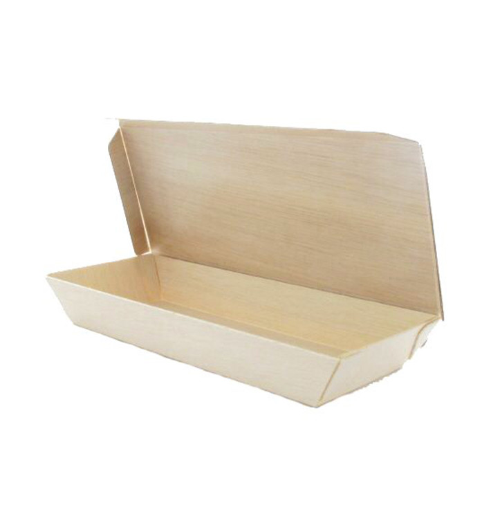 Wooden Lid 15,5x8,5cm (100 Units) Wooden Lid 15,5x8,5cm (100 Units)