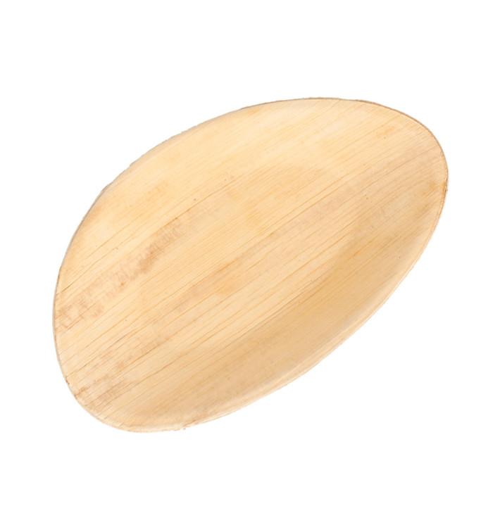 Palm Leaf Tray Oval Shape 26x16x2,5cm (200 Units) Palm Leaf Tray Oval Shape 26x16x2,5cm (200 Units)