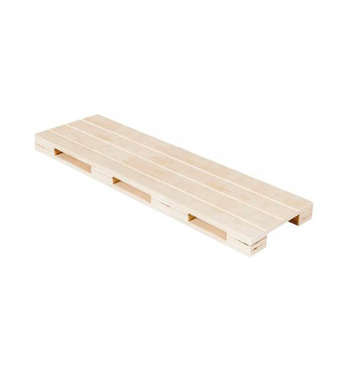 Wooden Mini Pallet Serving Platter 40x15x2cm (20 Units)