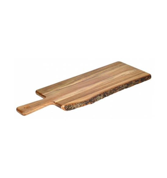 Wooden Serving Platter with Handle 53,3x17,6x1,5cm (1 Unit) Wooden Serving Platter with Handle 53,3x17,6x1,5cm (1 Unit)