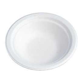 Molded Fiber Bowl "Chinet" White 340ml Ø16cm (140 Units)  