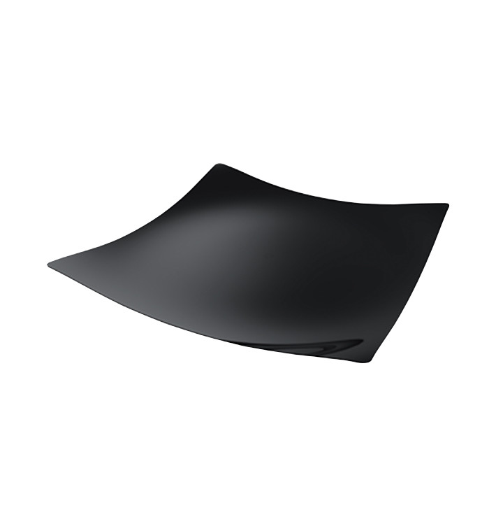 Mini Tasting Tray PS "Sfera" Black 13x13cm (24 Units) Mini Tasting Tray PS "Sfera" Black 13x13cm (24 Units)