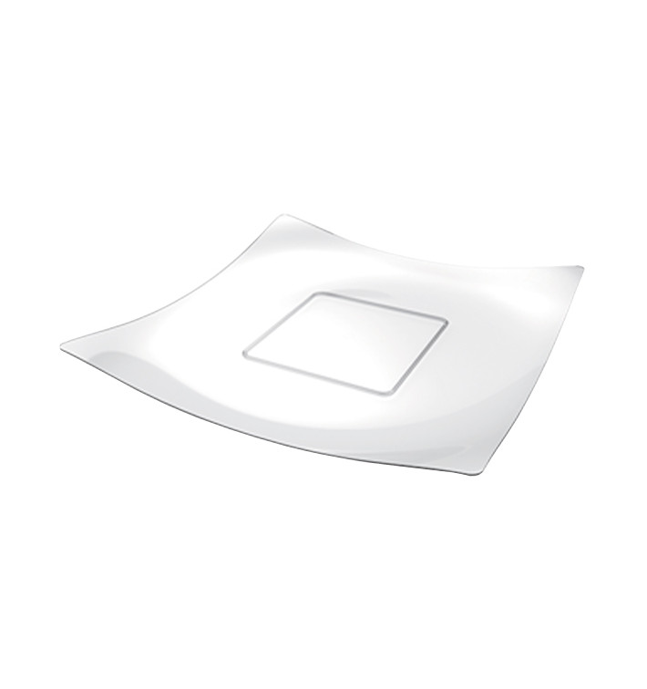 Mini Tasting Tray PS "Sfera" Crystal 13x13cm (24 Units) Mini Tasting Tray PS "Sfera" Crystal 13x13cm (24 Units)