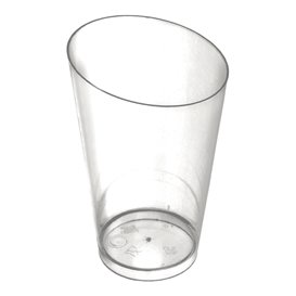 Plastic Tasting Cup PS Cone Shape High Clear 70 ml (25 Units) 
