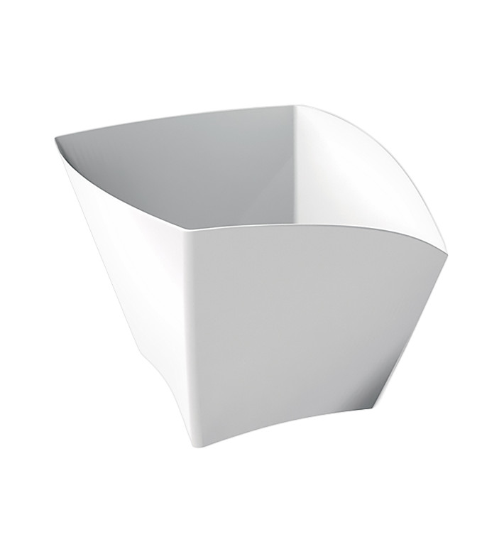 Plastic Tasting Cup PS Curved Shape White 90 ml (500 Units) Plastic Tasting Cup PS Curved Shape White 90 ml (500 Units)