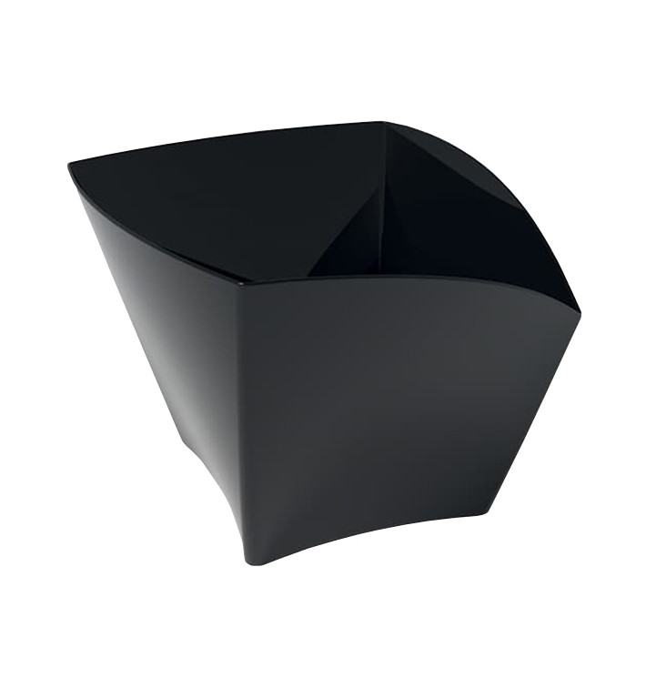 Plastic Tasting Cup PS Curved Shape Black 90 ml (25 Units) Plastic Tasting Cup PS Curved Shape Black 90 ml (25 Units)