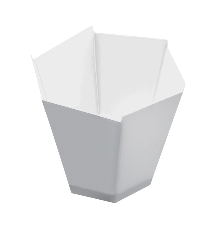 Plastic Tasting Cup PS "Gardenia" White 100 ml (25 Units) Plastic Tasting Cup PS "Gardenia" White 100 ml (25 Units)