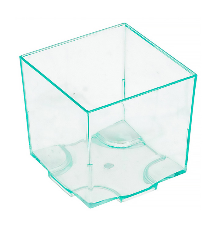 Plastic Tasting Cup PS Water Green 4,2x4,2x4,2cm (200 Units) Plastic Tasting Cup PS Water Green 4,2x4,2x4,2cm (200 Units)