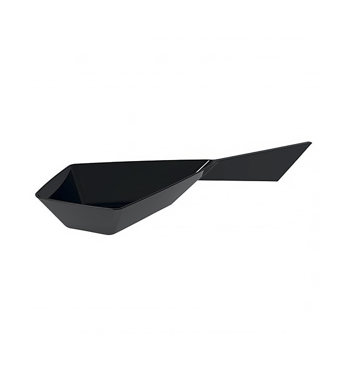 Tasting Spoon PS "Kite Diamond" PS Black 20ml (30 Units) Tasting Spoon PS "Kite Diamond" PS Black 20ml (30 Units)