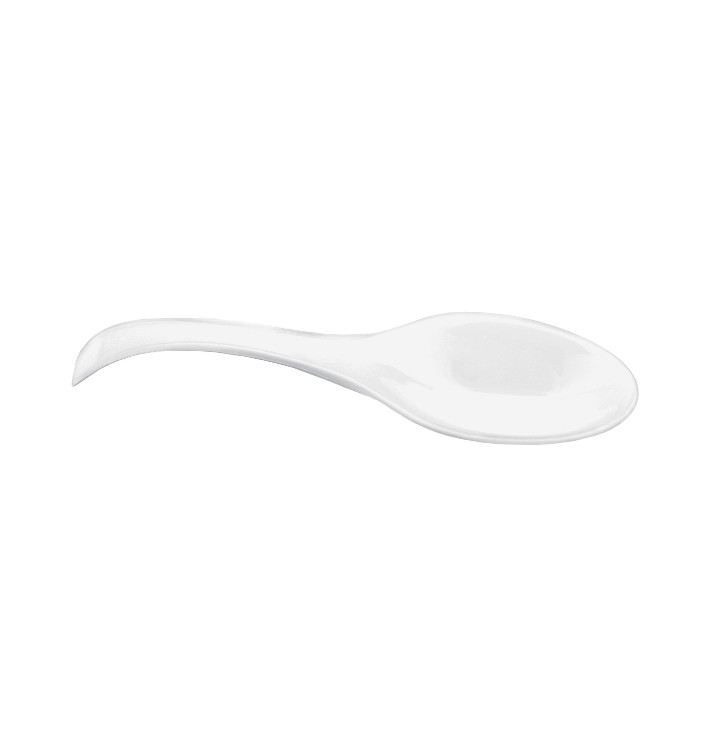 Tasting Spoon PS "Single-Dose" White 12 cm (600 Units) Tasting Spoon PS "Single-Dose" White 12 cm (600 Units)