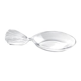 Tasting Spoon PS "Fish" Clear 12 cm (600 Units)