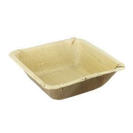 Palm Leaf Bowl 12x12x3cm (10 Units)