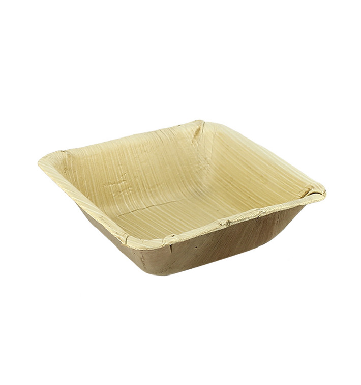 Palm Leaf Bowl 12x12x3cm (100 Units) Palm Leaf Bowl 12x12x3cm (100 Units)